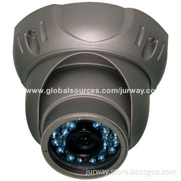 Night Vision Camera with 24 LEDs, 480TVL Horizontal Resolution and 1/3-inch CCD, IR Distance 20m